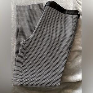 DKNY Black and White Pants